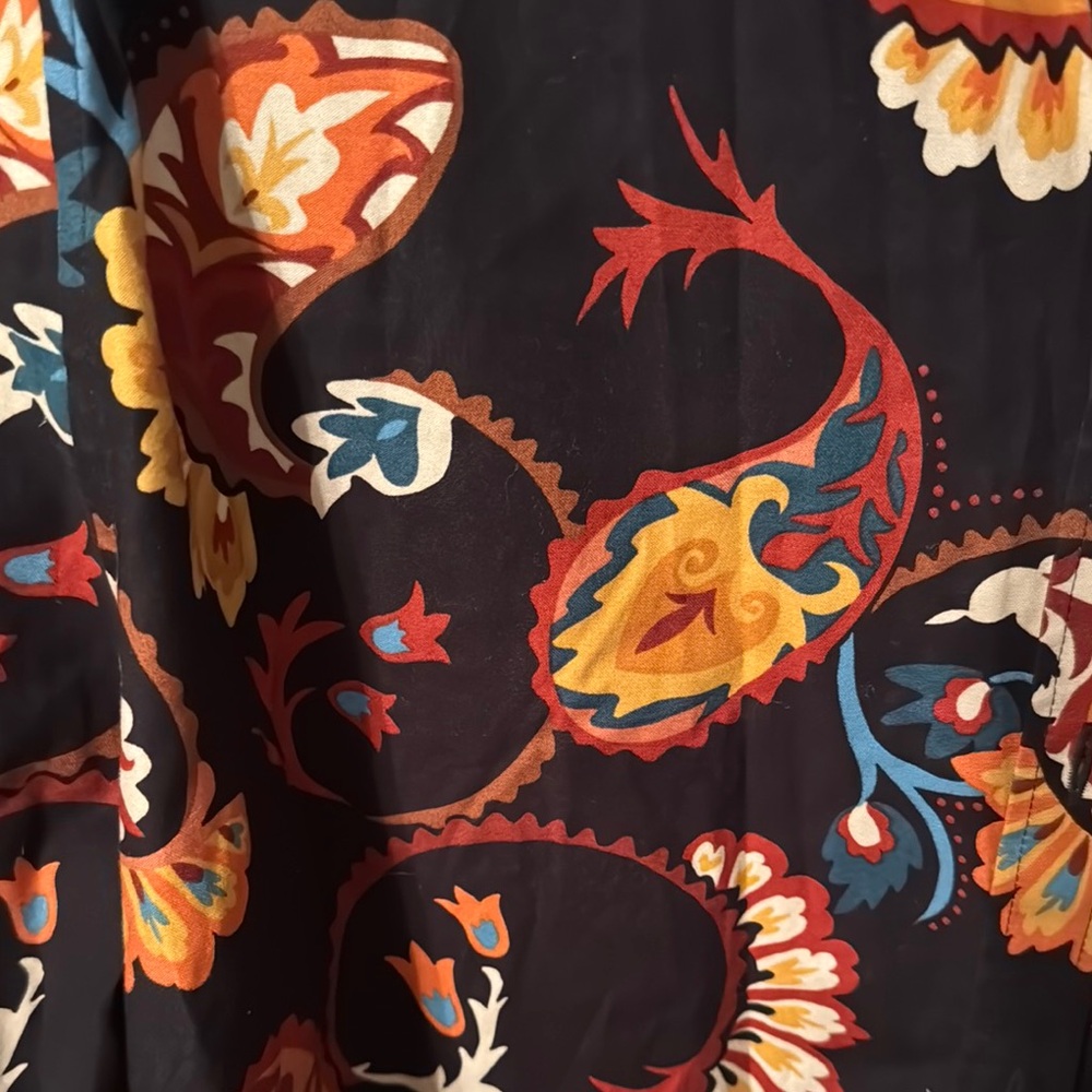 Chico's Floral Paisley Blouse size 18 - Picture 4 of 5